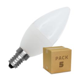 Product Pack 5 Lampadine LED  E14 5W 400 lm C37