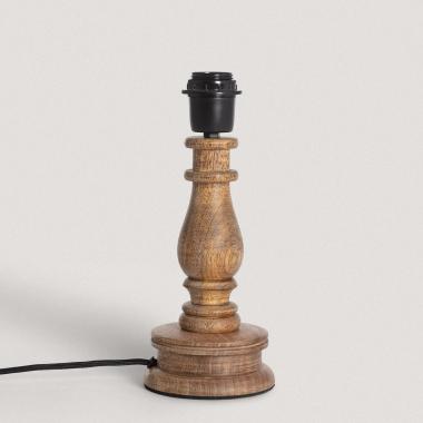 Base for Chess Wooden Table Lamp