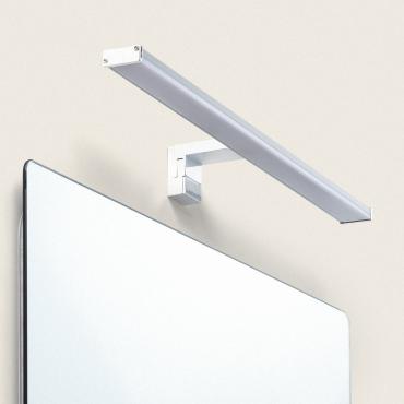 Lampada Da Specchio Bagno LED Vintage 12W - Applique Orientabile Bronzo Impermeabile 51cm