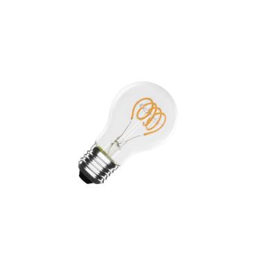 4W E27 A60 200 lm Dimmable Spiral Filament LED Bulb