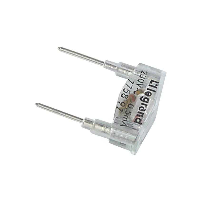 Product van Plexus Reservelamp voor Controle Functie 230V 0.5mA LEGRAND 069497