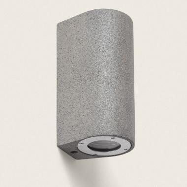 Batu Cement Double Sided Outdoor Wall Lamp