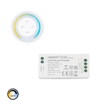 Product Controller  Dimmer 12/24V DC CCT+ RF Afstandsbediening Sunrise MiBoxer