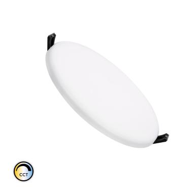 Round Slim 18W (UGR19) Selectable CCT LED Surface Panel  Ø155 mm Cut-out IP54