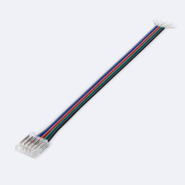 Product Hippo Connector with Cable for 24V DC RGBW COB LED Strip 12mm Wide IP20