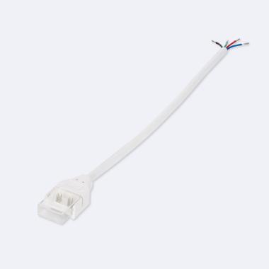 Connecteur HIPPO avec Câble pour Ruban LED RGB 12/24/220V SMD Silicone FLEX Largeur 12mm