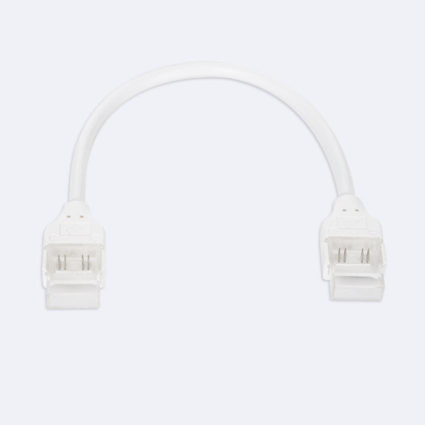 Produkt von Clip-Verbinder Doppelt mit Kabel für LED-Streifen RGB 12/24/220V SMD Silicone FLEX Breite 12mm