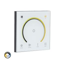 Product Wall Mounted Tactile Dimmer Controller for 12/24V DC CCT LED Strips