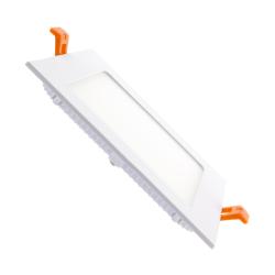 Product Dalle LED 12W Carrée Extra-Plate Coupe 152x152 mm