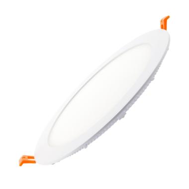 Dalle LED Ronde Extra-Plate 15W Coupe Ø 185 mm