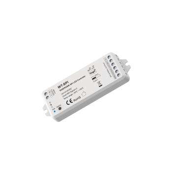 Product Contrôleur Variateur Ruban LED RGB/RGBW Digital SPI compatible avec WiFi et Télécommande RF 