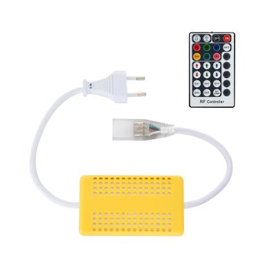 Contrôleur Rubans LED RGB 220V AC Télécommande RF 28 Touches