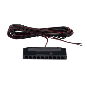 Sourcingmap 20 Pezzi LED Pre-cablati 2 Mm – Rosso, DC 6-12V, Lunghezza Cavo 20 Cm – Per Modellismo, Hobby, Fai Da Te, Diorami