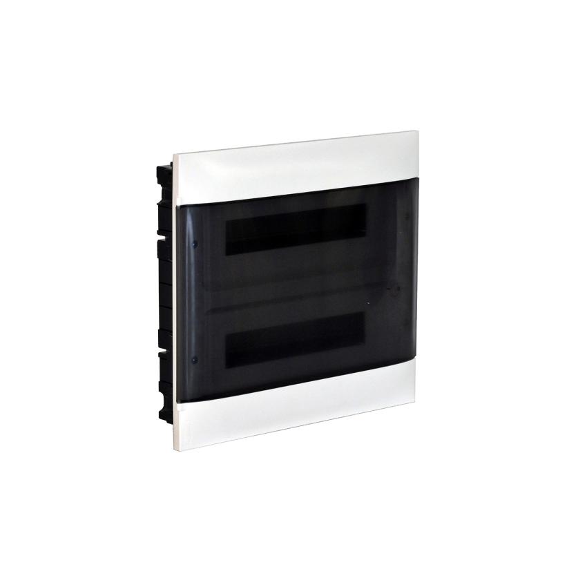 Produkt od Zápustná Skříňka Practibox S pro Montované Příčky s Průhlednými Dveřmi 2x12 Moduly LEGRAND 135072