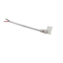 Product Kabelconnector voor LED Strip 220V AC 120LED/m 20m IP67 Breedte 9 mm Om de 10 cm in te korten