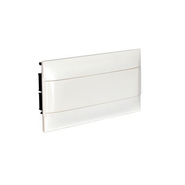 Zápustná Skříňka Practibox S pro Běžné Příčky s Hladkými Dveřmi 1x18 Moduly LEGRAND 137046