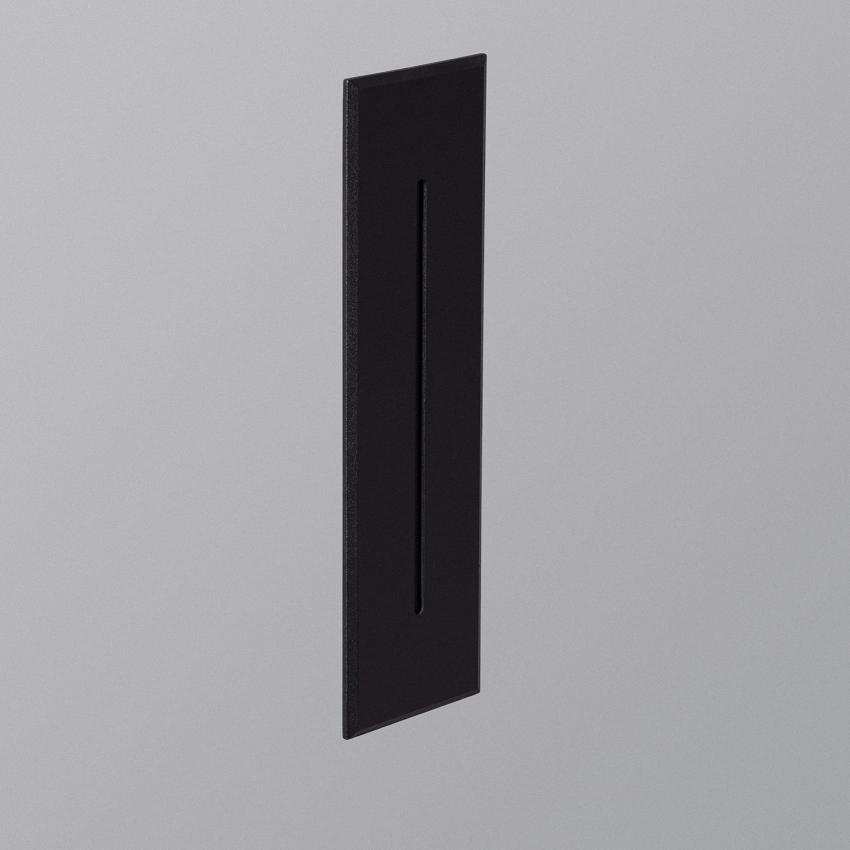 Product of Wabi Rectangular Black Linear Aluminium Outdoor Step Light