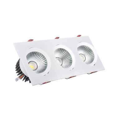 Faretto Downlight LED 45W Rettangolare Madison Foro 400x120 mm