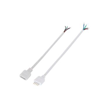 Product Duo Connecteurs Mâle/Femelle Controleur Ruban LED 12/24V RGB