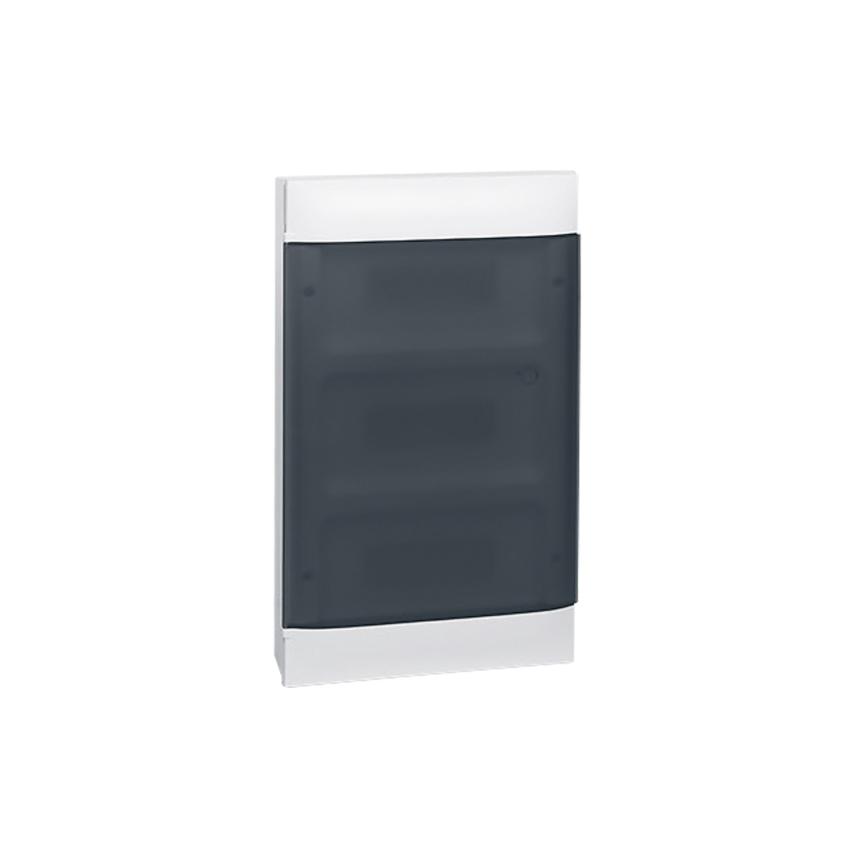 Product of Practibox S Surface Box Transparent Door 3x18 Modules LEGRAND 137138