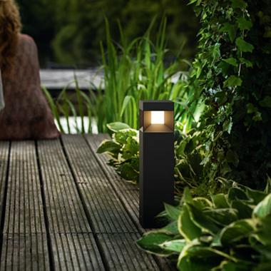 PHILIPS 8W Mini Parterre Surface LED Outdoor Bollard 40cm