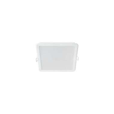 Square 17W PHILIPS Slim LED Meson Downlight 150x150 mm Cut-Out