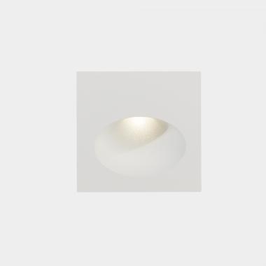 Balise LED Extérieure 2.2W Encastrable au Mur Bat Square Ovale LEDS-C4 05-E016-14-CM