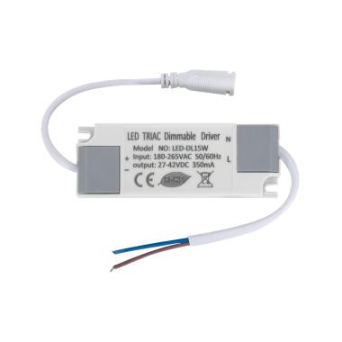 Dimmable Driver TRIAC 180-265V No Flicker Output 27-42V 350mA 15W