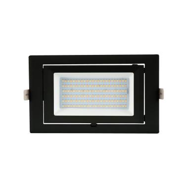 Product of Black 48W Rectangular SAMSUNG 130lm/W LIFUD Adjustable LED Downlight