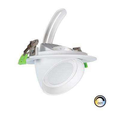 Downlight LED 48W Circolare Orientabile OSRAM CCT 120 lm/W LIFUD Foro Ø 175 mm