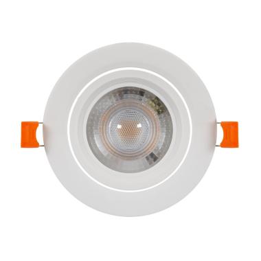 Produkt od Stropní Podhledové Downlight LED Svítidlo 12W Solid COB Kruhové Nastavitelné Výřez Ø 95 mm v Bílé