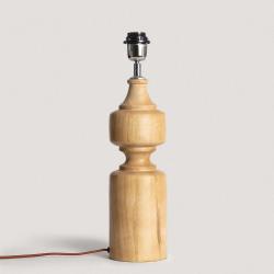 Product Tafellampvoet van Hout Sansa ILUZZIA