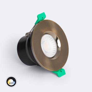 Spot Downlight Ignifuge LED 5-8W Rond Dimmable IP65 Coupe Ø 65 mm Solid Design