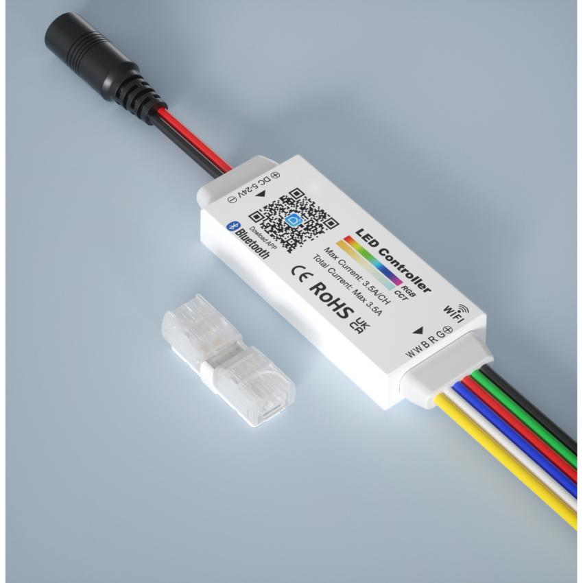 Product van LED Strip Regelaar Controller Wifi  RGB+CCT 5/24V DC