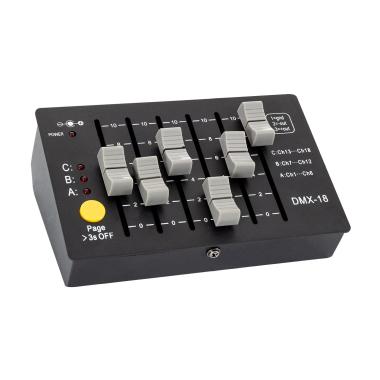 Contrôleur Console DMX512 24 Canaux Rechargeable