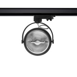 Product Spotlight AR111 CREE Zwart LED 15W Dimbaar voor Driefasige Rail