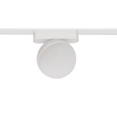 Spot LED sur Rail Magnétique 25mm Extra-Plat 10W 48V Ø100 mm Blanc