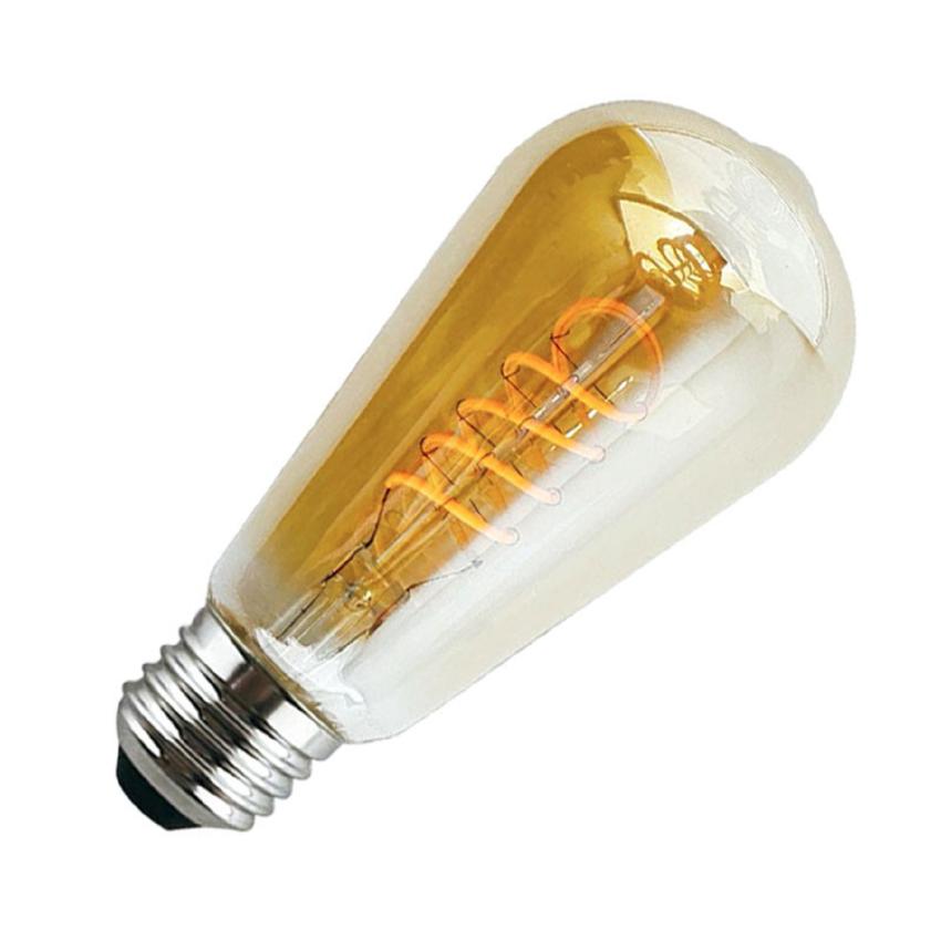 Product van LED Lamp Filament E27 4W 250 Im A60 met Schemersensor