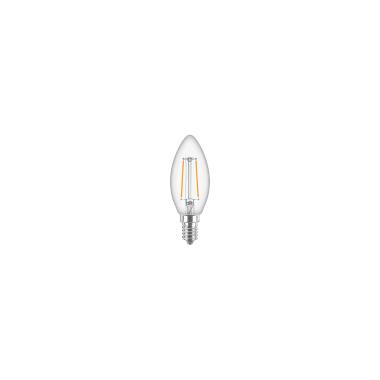 E14 Filament LED Bulb PHILIPS CandleND 2W B35 36º 250 lm