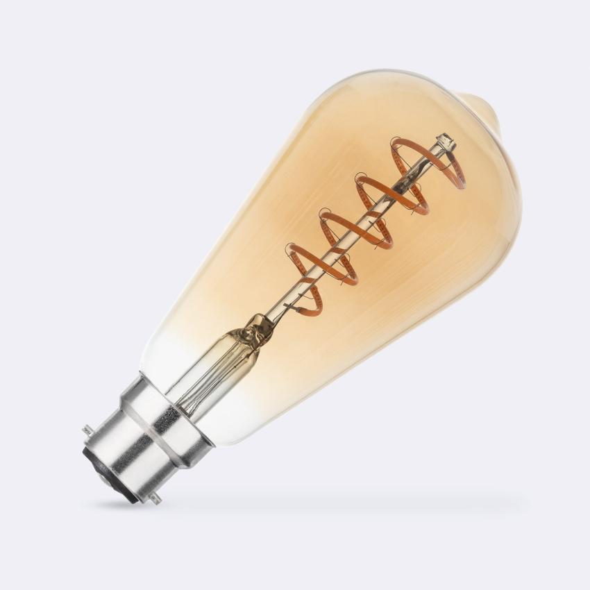 Product van LED Lamp Filament B22 4W 300 lm ST64 met Bewegingssensor