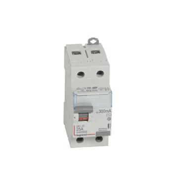 Product Differenzialschalter Industrial 2P 300mA 25-63A 10kA Clase AC LEGRAND DX³ 411524