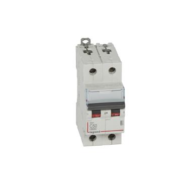 LEGRAND 407805  Curve C 6/10kA 50-63 A DX3 Tertiary 2P Thermal-magnetic Circuit Breaker