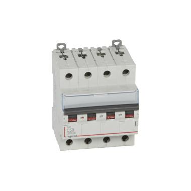 Magnetothermischer Sicherungsschalter Industriell 4P 50A 10kA C-Kurve LEGRAND DX³ 407933