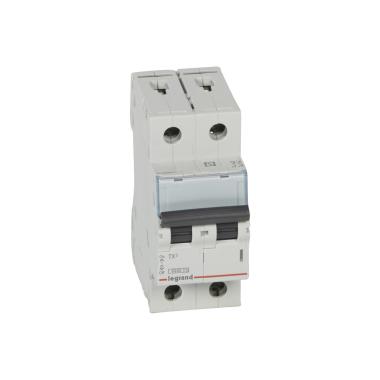 Product Magnetothermischer Sicherungsschalter für Residenzen 2P 10-25A 6kA C-Kurve LEGRAND TX³ 403605