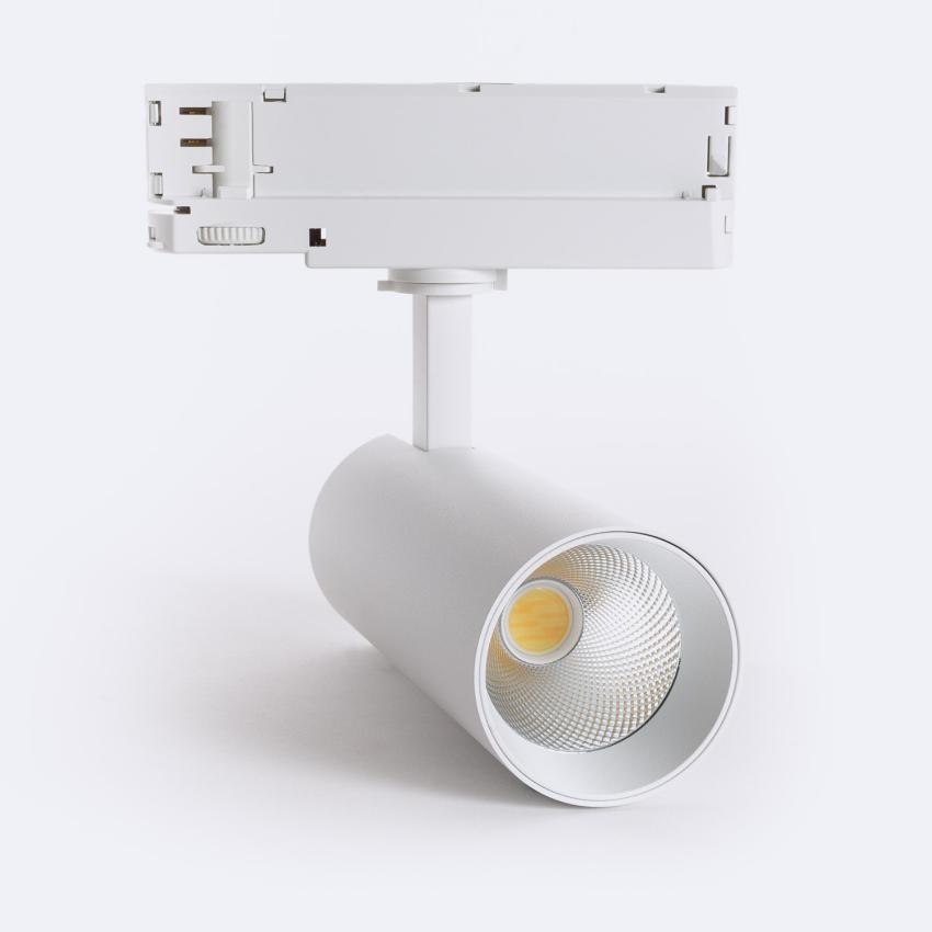 Produit de Spot LED Carlo 20W pour Rail Triphasé No Flicker Blanc