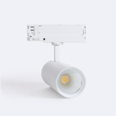 Spot LED Carlo 30W pour Rail Triphasé No Flicker Blanc