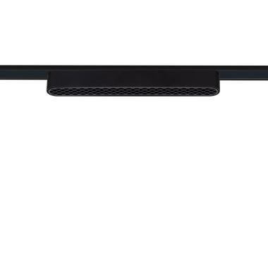 48v 12W Magentic Single Phase Track 25mm Super Slim Linear LED Spotlight CRI90 in Black UGR13 222mm