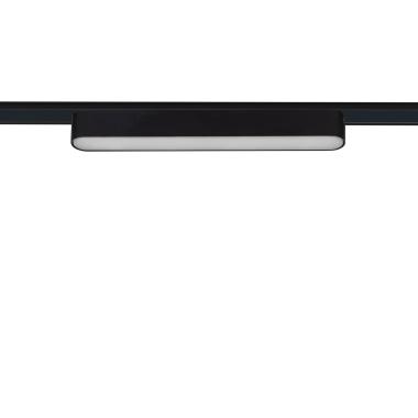 Produit de Spot Linéaire LED 12W CRI90 Noir 222mm pour Rail Magnétique Monophasé Extra-Plat 25mm 48V 