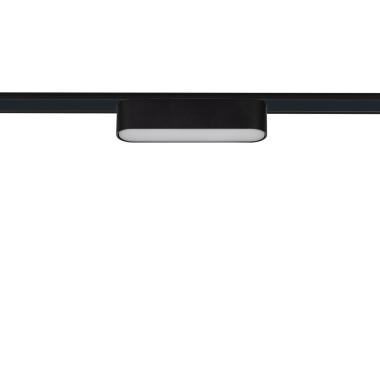 Magneet Rail Linear Spot Eenfase  25mm Super Slim 6W 48V CRI90 Zwart  120mm