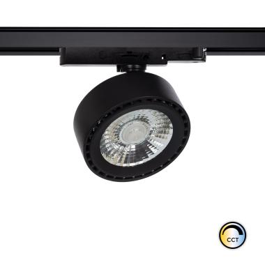 Produit de Spot LED New Onuba 30W Noir CRI90 No Flicker UGR16 pour Rail Triphasé (3 Allumages)